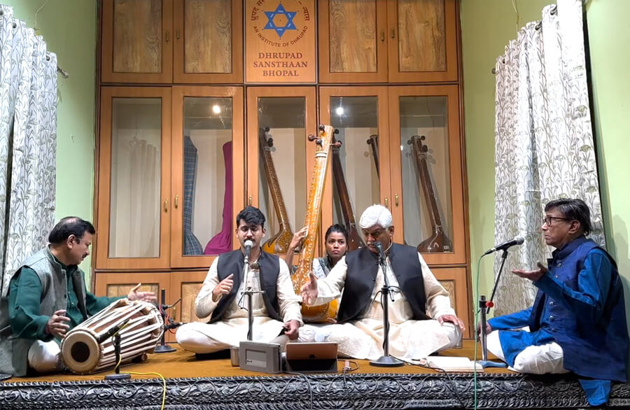 shyam parikh performing dhrupad